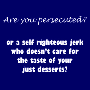 persecuted