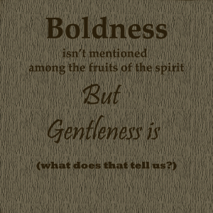 gentleness