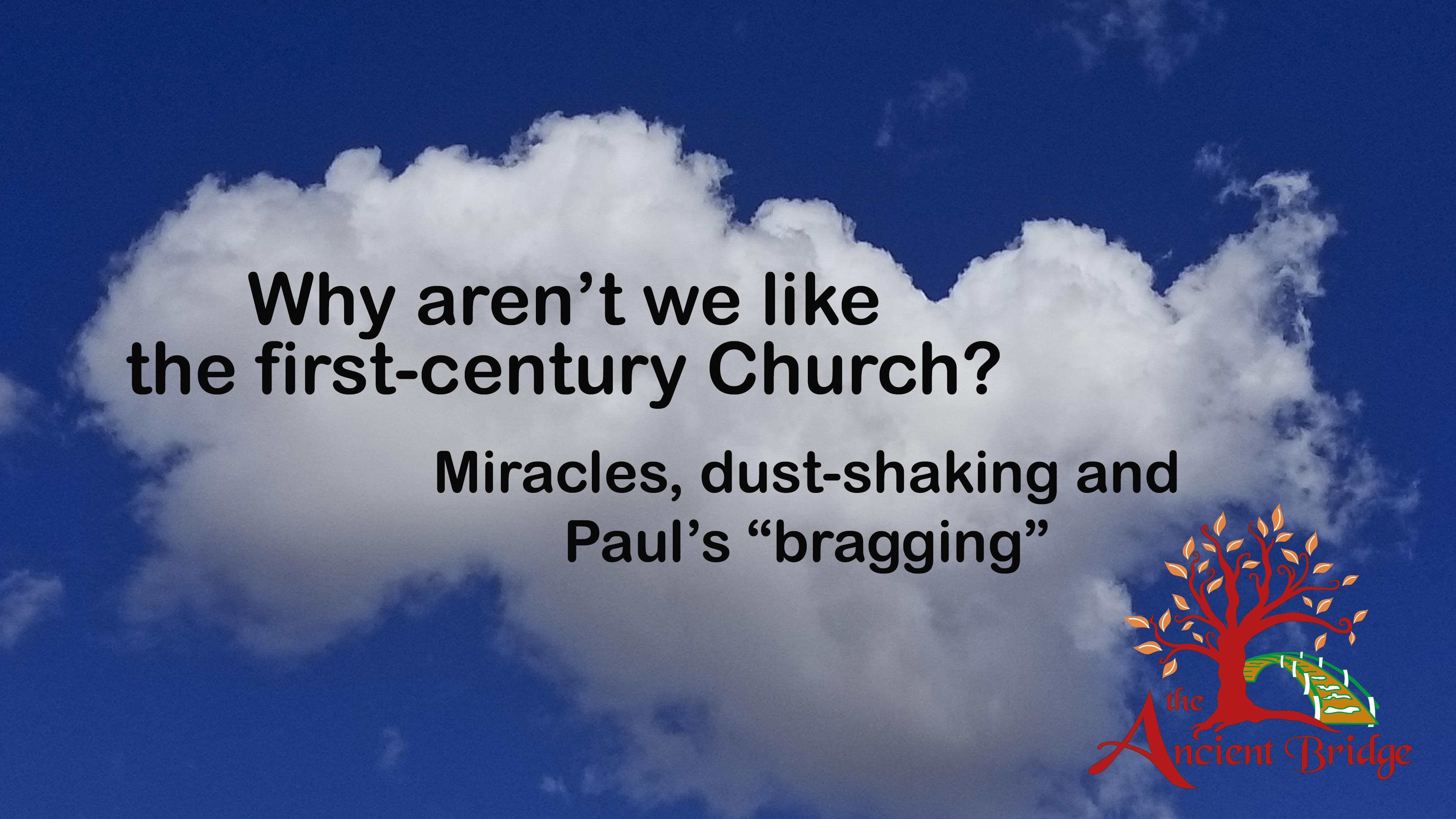 Miracles, Dust-Shaking, and Paul: Voice in the Ancient World Video Series