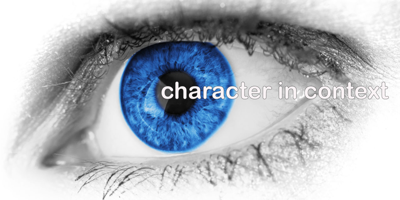 Character in Context–New weekly radio show/podcast