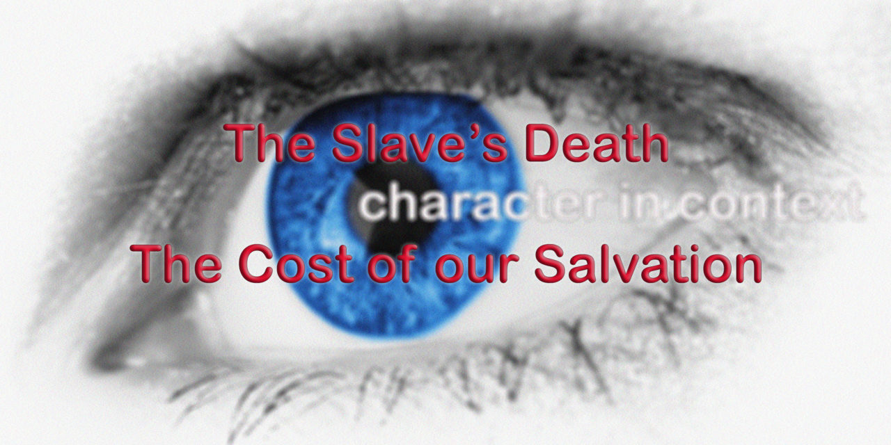 Episode 5: The Slave’s Death–The Cost of our Freedom