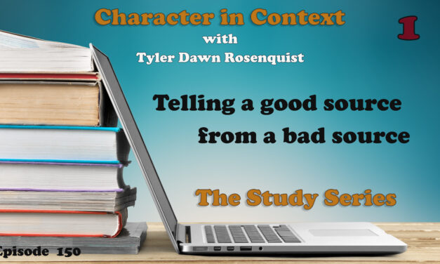 Episode 150: The Study Series—Good Source or Bad Source, Part 1