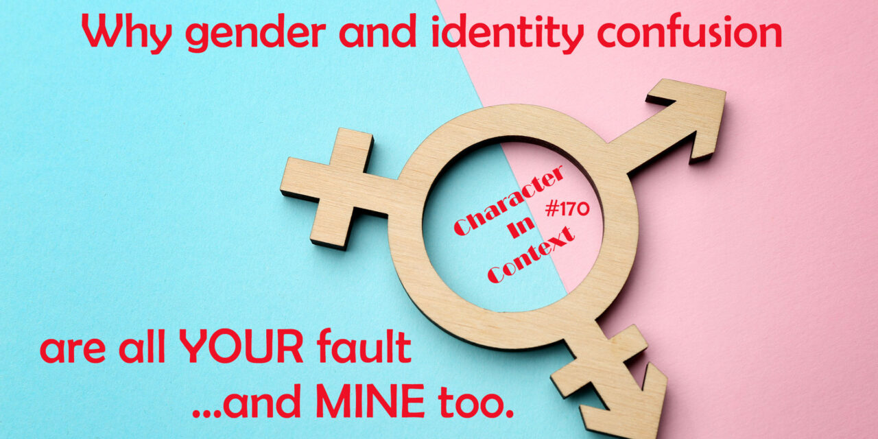 Episode 170: Why Gender and Identity Confusion Are All YOUR Fault…and MINE Too.